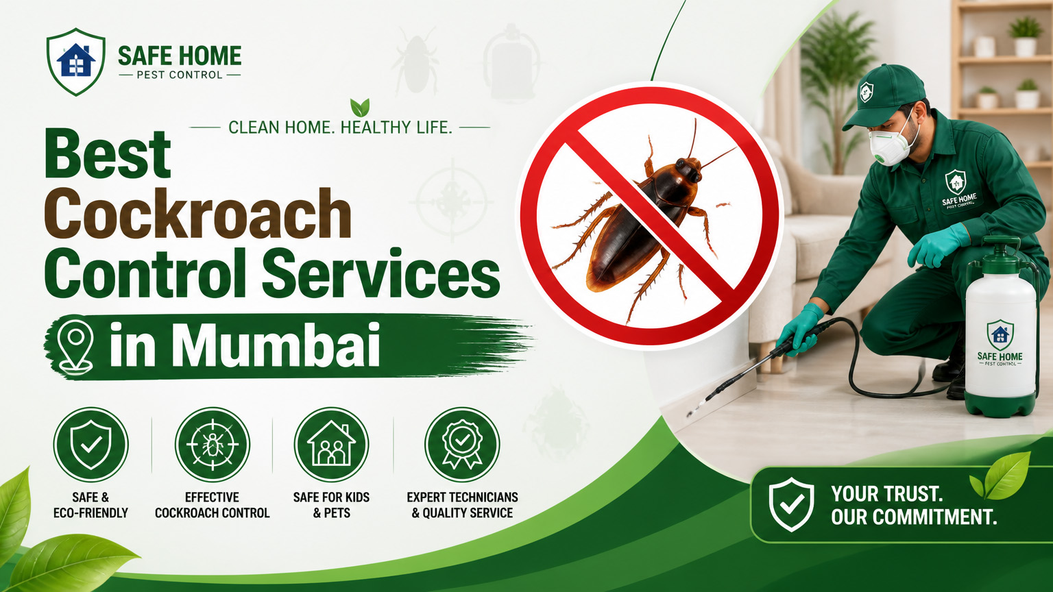 best cockroach control services in Mumbai